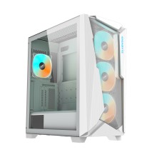 Компьютерный корпус, Gigabyte, C301 GLASS WHITE V2 (GB-C301GW V2) 4719331553456, E-ATX/ATX/Micro ATX, 2*USB3.0, 1*USB3.1 Gen2 Type-C, HD-Audio+Mic, LED Switch, 4*Кулер 12см (ARGB & PWM), H486*W220*D473 мм, Без Б/П, Белый