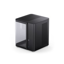 Компьютерный корпус, Jonsbo,TK-1, TK-1 Black, Micro-Tower, M-ATX/M-ITX, USB3.2 Type-C*1/USB3.0*1, Audio+Mic, Высота процессорного кулера до 165мм, Длина VGA до 280мм, 2*3,5