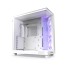 Компьютерный корпус, NZXT, H6 Flow RGB, CC-H61FW-R1, Mid-Tower, ATX/M-ATX/M-ITX, USB 3.2 Type-A *2, USB 3.2 Type-C *1, Audio=Mic *1, 3*120мм F120 RGB fan (передняя правая), Высота процессорного кулера 163мм, Длина VGA 365мм, 2*2,5/1*3,5, Сталь/Закаленное 