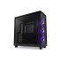 Компьютерный корпус, NZXT, H6 Flow RGB, CC-H61FB-R1, Mid-Tower, ATX/M-ATX/M-ITX, USB 3.2 Type-A *2, USB 3.2 Type-C *1, Audio=Mic *1, 3*120мм F120 RGB fan (передняя правая), Высота процессорного кулера 163мм, Длина VGA 365мм, 2*2,5/1*3,5, Сталь/ Темное зак