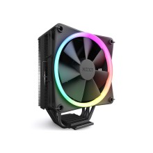 Кулер для процессора, NZXT, T120 RGB, RC-TR120-B1, Intel: 1700/115X/1200, AMD: AM5/AM4, 1*120мм F120 RGB Fan, 500-1800 + 300 об/мин, 13.94-50.18 CFM, 17.2-27.5 dB(A), 4-pin PWM, 66*120*159мм, Черный