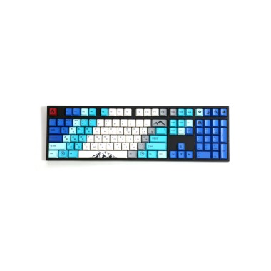 Клавиатура, Varmilo, Summit R1 VPG108, A61A050D4A5A06A007, Cherry Mx Red, 108 клавиш, Механическая, Подсветка - RGB, Hot-Swap - Да, Проводная, Type-C, 505*215*65мм, Англ/Рус, Черный