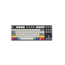 Клавиатура, Varmilo, CMYK VPG87, A78A024D4A5A06A007, Cherry Mx Red, 87 клавиш, Механическая, Подсветка - Белая, Hot-Swap - Да, Проовдная, Type-C, 420*206*63мм, Анг/Рус, Черный