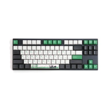 Клавиатура, Varmilo, Panda R2, VPG87, A78A029D3A5A06A007, Cherry MX Brown, 87 клавиш, Механическая, Подсветка - RGB, Hotswap - Да, Проовдная, Type-C, 420*206*63мм, Англ/Рус, Черный