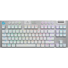 LOGITECH G915 X LIGHTSPEED TKL Wireless Gaming Keyboard - WHITE - US INT'L - 2.4GHZ/BT  - EMEA28i-935 - TACTILE