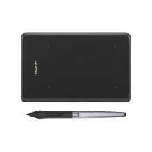 Графический планшет, Huion, H420X, Цифровая ручка:PW100, Технология пера:Пассивный электромагнитный резонанс (перо без батареи), Разрешение пера:5080 LPI, Чувствительность к давлению:8192уровня, Поддержка наклона:-, Чувствительная высота:10mm, Report Rate