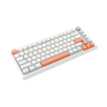 Клавиатура, VGN, N75RGB, 30263, Switch Dynamic Silver Linear, HOT Swap, Игровая, Механическая, Подсветка RGB, Проводная, Раскладка ENG/RU, Оранжевый