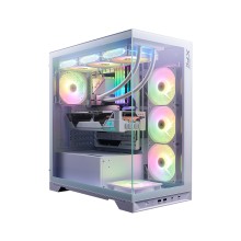 Компьютерный корпус, XPG, INVADERXBTFMT White, INVADERXBTFMT-WHCWW, Mid-Tower, ATX/M-ATX/Mini-ITX, USB 3.2 Type C*1, USB 3.2 Type A*2, HD Audio+Mic, 5*120мм ARGB вентиляторы, Высота процессорного куллера до 175мм, Длина VGA до 400 мм, Количество отсеков 3