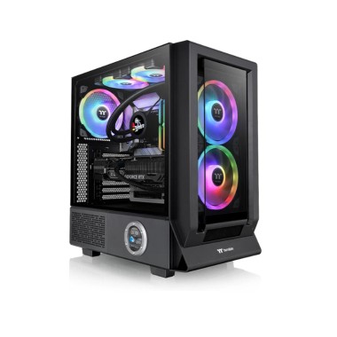 Компьютерный корпус, Thermaltake, Ceres 350 MX, CA-1Z3-00M1WN-00, Mid Tower, ATX/M-ATX/M-ITX/E-ATX, USB 3.2 Type-C*1, USB 3.0*2, HD Audio+Mic, 2*140мм CT140 ARGB вентилятор, 1*140мм CT140 вентилятор, Высота процессорного куллера до 185 мм, Длина VGA до 36