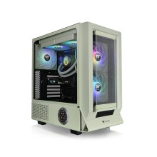 Компьютерный корпус, Thermaltake, Ceres 350 MX Matcha Green, CA-1Z3-00MEWN-00, Mid Tower, ATX/M-ATX/M-ITX/E-ATX, USB 3.2 Type-C*1, USB 3.0*2, HD Audio+Mic, 2*140мм CT140 ARGB вентилятор, 1*140мм CT140 вентилятор, Высота процессорного куллера до 185 мм, Дл