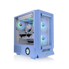 Компьютерный корпус, Thermaltake, Ceres 350 MX Hydrangea Blue, CA-1Z3-00MFWN-00, Mid Tower, ATX/M-ATX/M-ITX/E-ATX, USB 3.2 Type-C*1, USB 3.0*2, HD Audio+Mic, 2*140мм CT140 ARGB вентилятор, 1*140мм CT140 вентилятор, Высота процессорного куллера до 185 мм, 