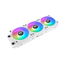 Кулер для компьютерного корпуса, Thermaltake, CT120 ARGB Sync PC Cooling Fan White, CL-F194-PL12SW-A, ARGB 120мм вентилятор, 500 - 2000 об/мин, 31.2 dB(A), 65.82 CFM, 4pin PWM/3pin ARGB, 120x120x25мм, Белый