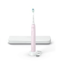 Электрическая зубная щетка, Philips, Sonicare 3100 HX3673/11, Звуковая технология, Таймер, Датчик давления, Функции QuadPacer и SmarTimer, Изящный эргономичный дизайн, Цвет розовый/белый