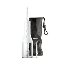 Портативный ирригатор, Philips, Sonicare HX3826/31, Для взрослых, Технология чистки пульсирующая, Питание аккумулятор, Чистка межзубных карманов, Портативный, Цвет белый