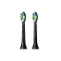 Стандартные насадки для звуковой зубной щетки, Philips, Sonicare Optimal White HX6062/13, 2шт, Жесткость щетинок средняя, Индикаторные щетинки, Синие индикаторные щетинки выцветают, Размер стандартный, Система чистящих насадок сменные, Функция подключения