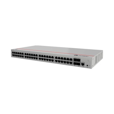 Коммутатор, Huawei, S220-48P4S, 48 портов 10/100/1000M RJ-45, 4 порта SFP, 380W PoE+, консольный порт RJ-45, встроенное питание от сети переменного тока