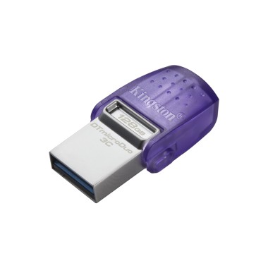 USB-накопитель, Kingston, DTDUO3CG3/128GB, 128GB, USB 3.2, Фиолетовый